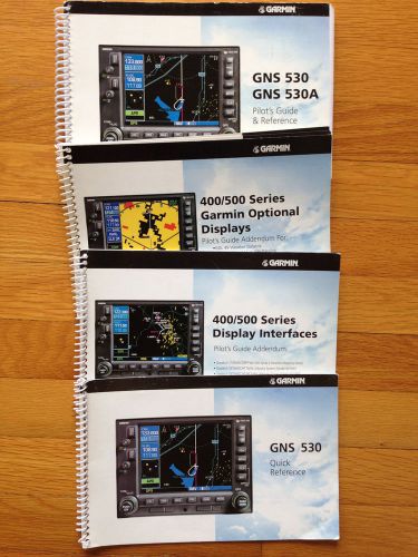 Garmin gns 530 pilots guide and other books