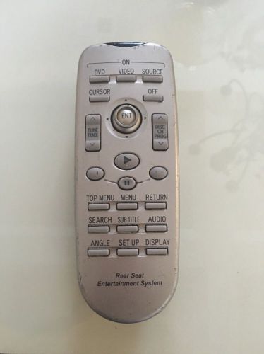 Toyota rear entertainment dvd remote 86170-4501