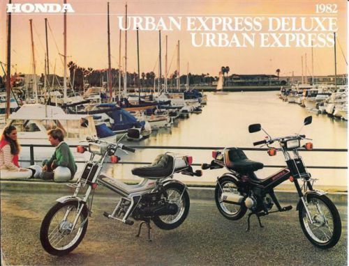 &#039;82 honda urban express nu50 sales brochure original