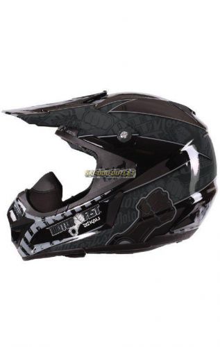 Motorfist dominator helmet - black/stealth