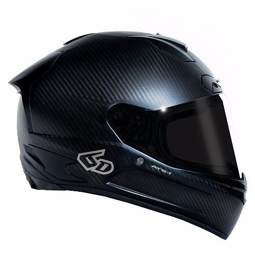 2016 6d ats-1 street motorcycle helmet matte carbon fiber size large