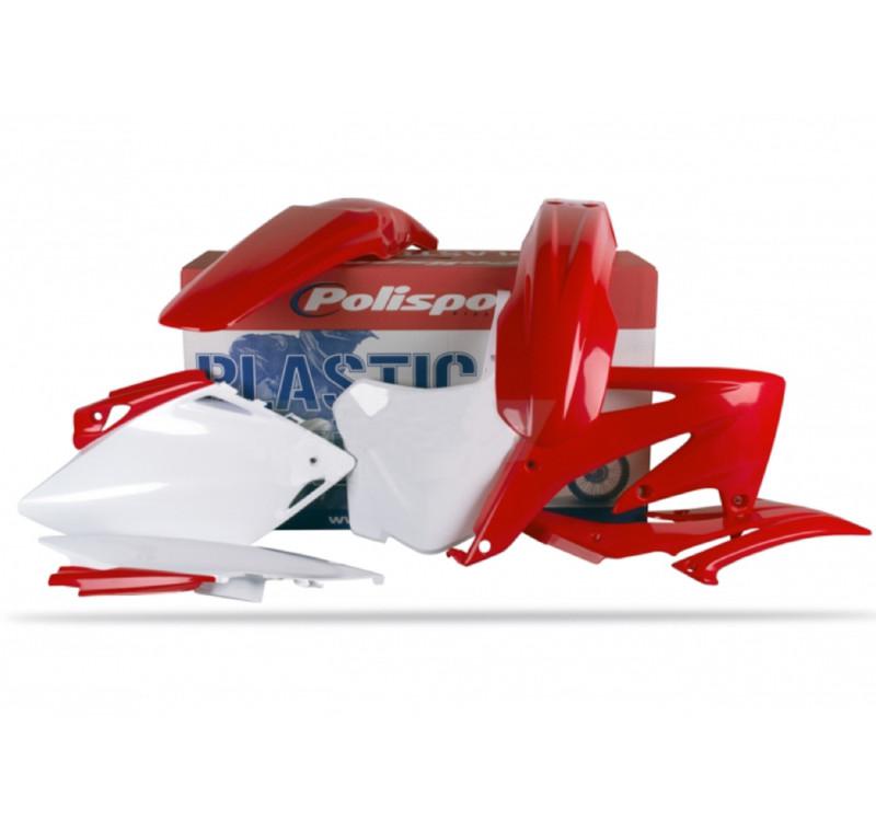 Polisport plastics kit 90175 honda crf450r 2008  red o.e.m