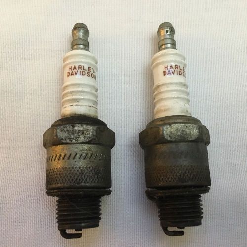 2 vtg harley davidson #4 motorcycle engine spark plug