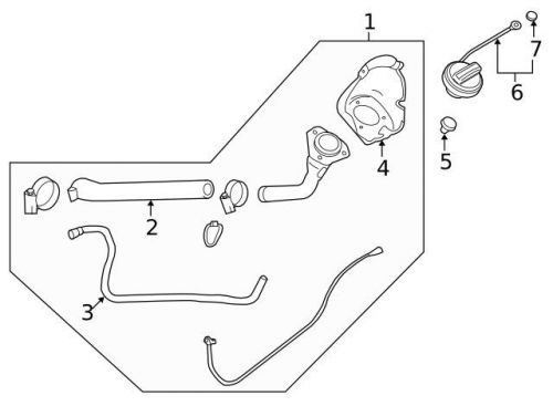 Genuine filler pipe 22821387