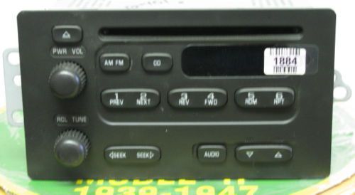 Chevy am/fm radio with cd player