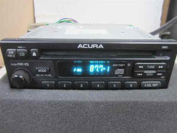 97-99 acura cl cd player radio 1xx2 tested oem lkq