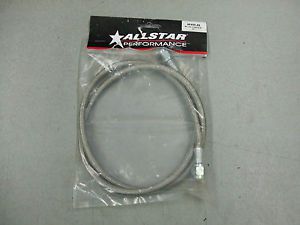 New allstar #4 stainless steel brake hose,,super stock,modified,late model