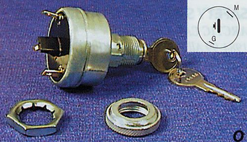 Kimpex 1979-1983 moto-ski spirit 250 snowmobile ignition switch