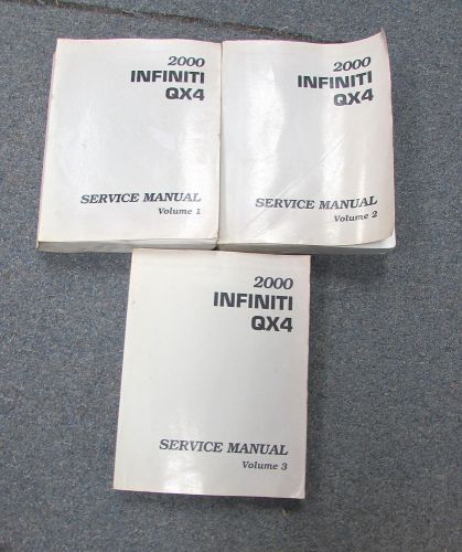 2000 infiniti qx4 r50 series service repair manual set