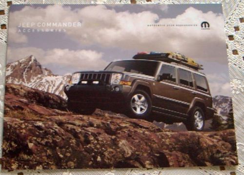 New 2006 jeep commander mopar dealer accessories literature brochure!!