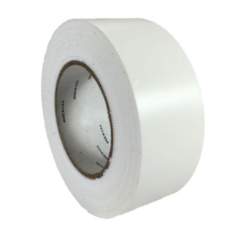 Impact tapes white shrink wrap tape (2&#034; x 60 yd) made in usa &#034;pinked edge&#034;