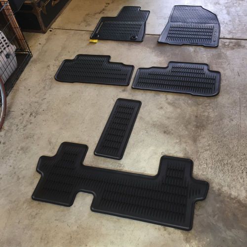 2016 toyota highlander all weather floor mats