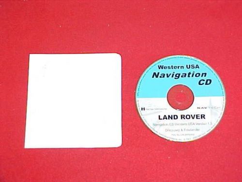 2003 land rover freelander discovery navigation cd version 1.5 western disk 03