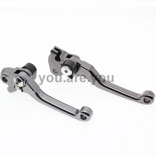 Fit honda cr125r/250r 04-12 crf250r/450r 04-06 cnc pivot brake clutch levers set