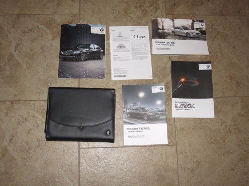 2012 bmw 7 series owners manual guide book