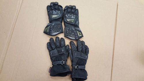 2 pairs of joe rocket gloves one pair xl and one 2xl