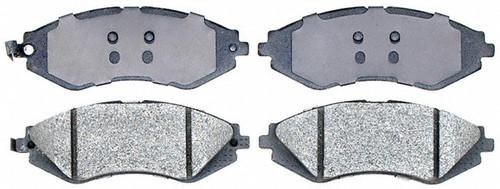 Raybestos sgd1035c brake pad or shoe, front-service grade brake pad