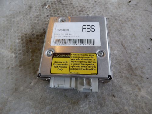 1996 1997 1998 1999 chevrolet cavalier sunfire abs module 16250059