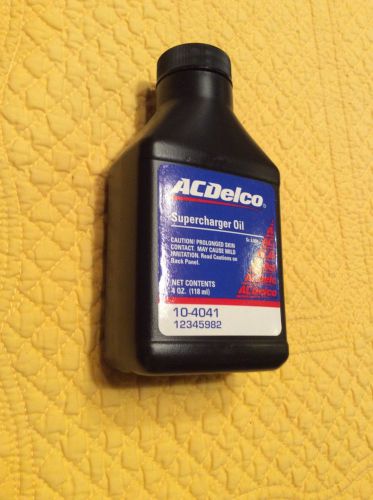 Ac delco superchager oil.