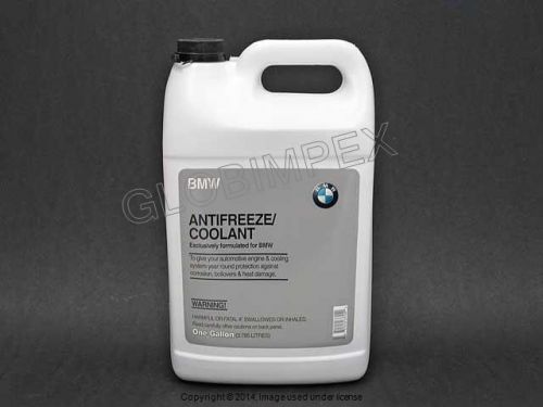 Bmw coolant / antifreeze genuine bmw (blue) 1 gallon