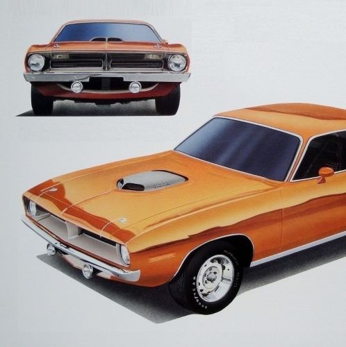 Cuda barracuda shaker hood 1970 1971 225 383 440 plymouth: 28 posters art prints