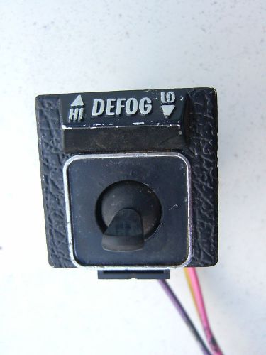 Switch rear defog defogger caprice impala 1971 1972 1973 1974 1975