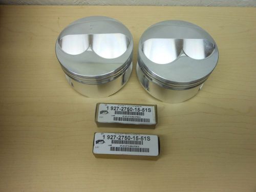 (2) new je 400 sbc .200 dome / 4165-3750-5700-1425 small block chevy 182071