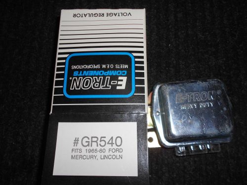 Ford electronic voltage regulator from 1965 to 1992 gr 540 e tron new nib in box