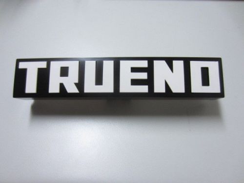 Genuine ae86 trueno kouki grill emblem