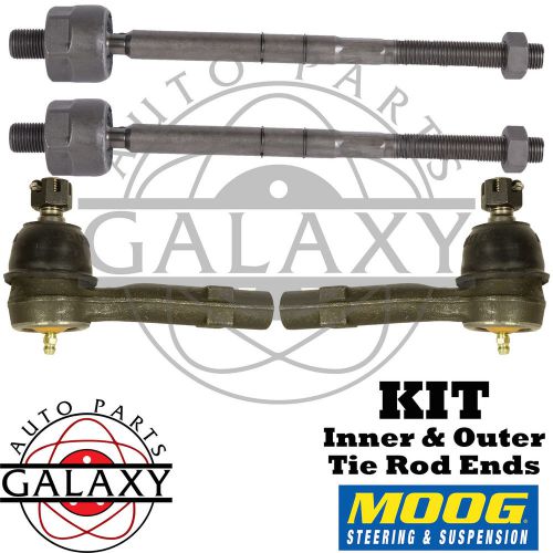 Moog inner &amp; outer tie rod ends fits ford explorer 2001