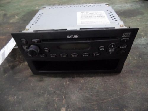 00 01 02 03 saturn l series stereo radio am-fm-cd player (opt u1c)