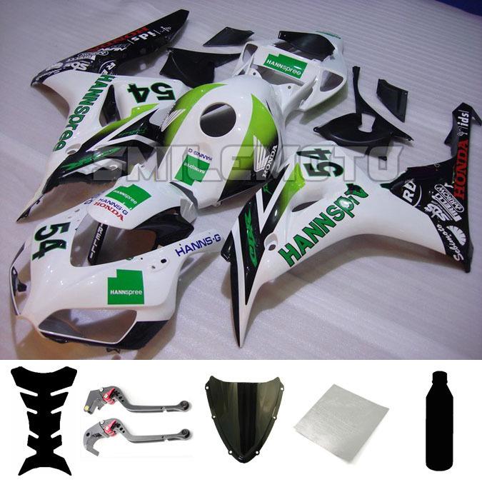 Bundle injection fairing windscreen levers for honda 2006 2007 cbr 1000 rr pbi