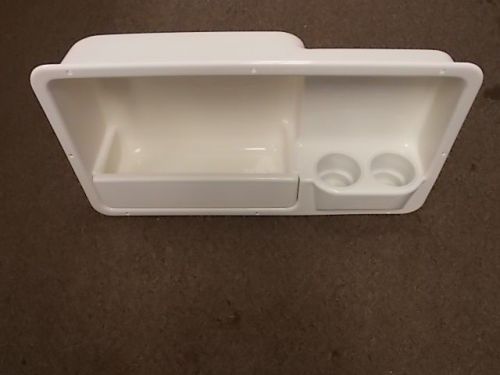 Off white right side coaming box storage  29 1/8 x 15 3/4 x 8 marine boat