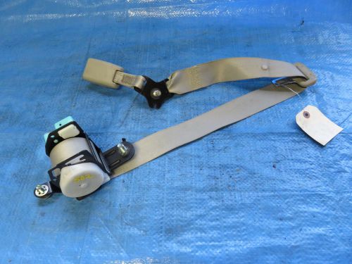 08-10 subaru impreza sedan center middle rear back seat belt oem tan seatbelt