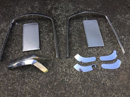 1964 1965 1966 ford thunderbird t-bird bucket seat bright trim set used