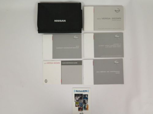 2015 nissan versa sedan owners manual guide book