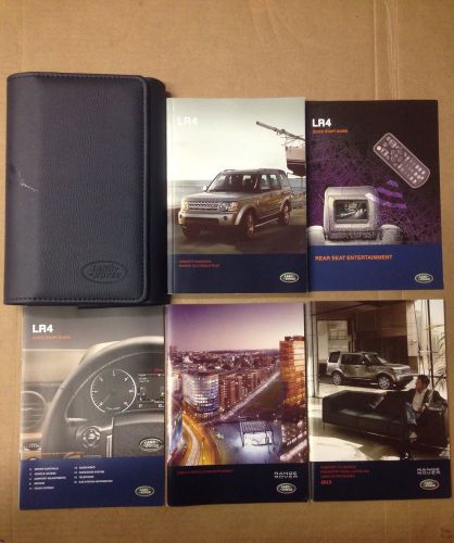 2013 land rover lr4 owner&#039;s manual with case