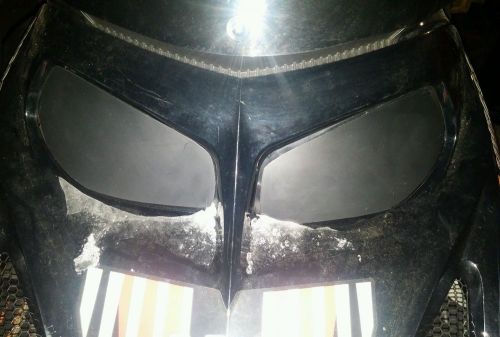 Ski-doo rev black headlight covers