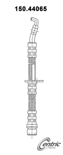Centric parts 150.44065 front brake hose