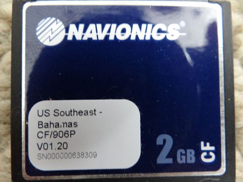 Navionics chart card us southeast - bahamas cf/906p