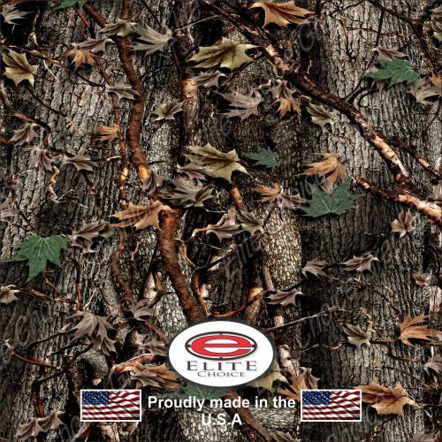 Oak ambush tree camo decal 3m wrap vinyl 52&#034;x15&#034; 4 sheets custom listing