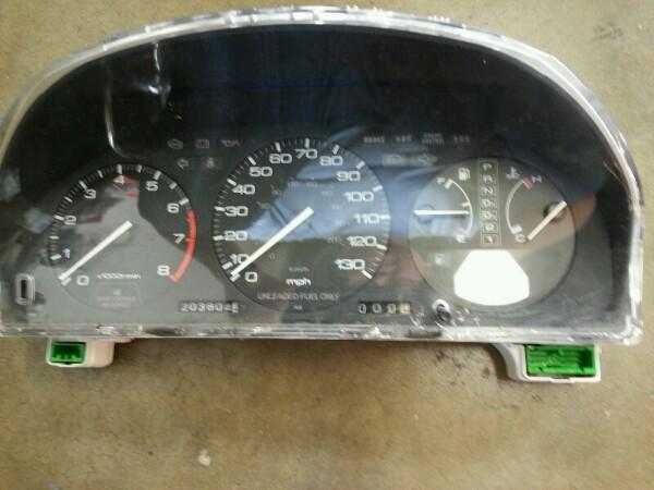 Buy 1993 Honda Accord instrument cluster for 4 door automatic in ...