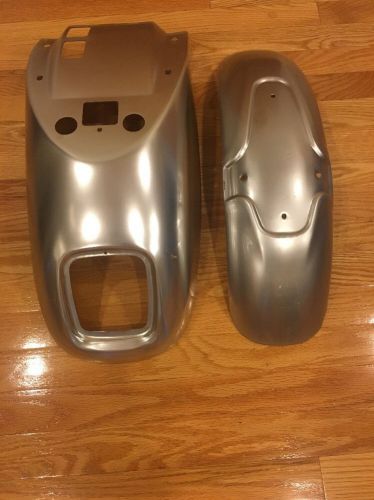 V rod vrsc vrod anodized short sport front and rear fenders