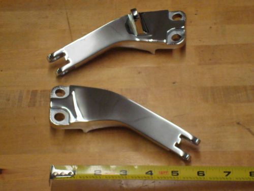 2006 &amp; up chrome passenger peg mounts for harley davidson dyna