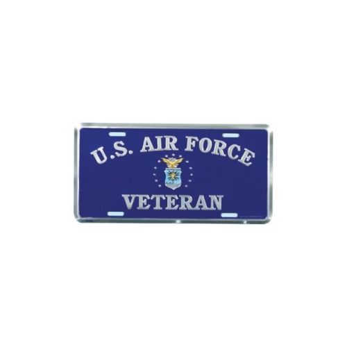 U.s. air force veteran license plate