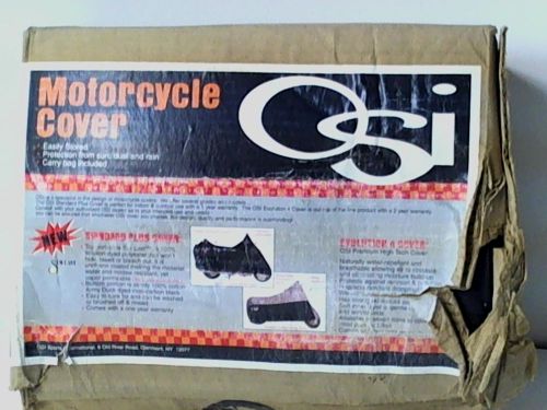 Osi evolution 4 black gray cruiser motorcycle cover