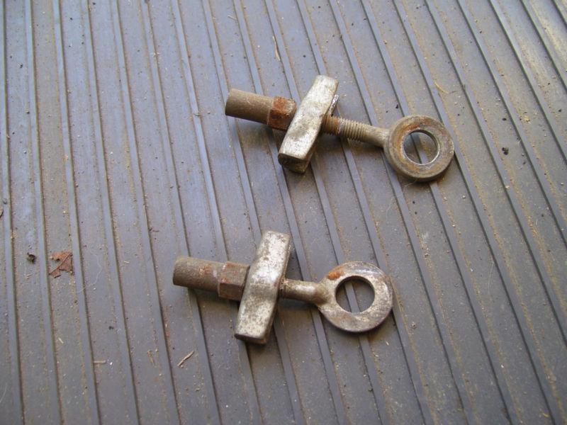 Aermacchi leggero m65 harley davidson rear axle wheel adjusters