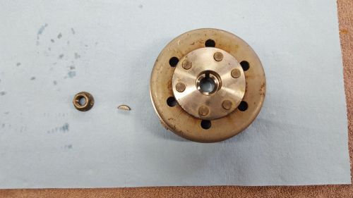 Banshee lightened flywheel with mounting nut and key