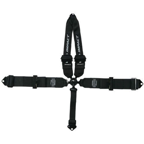 Impact racing 55941111 5-way camlock harness  v-type shoulder belts