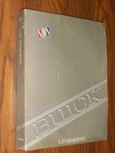 1992 buick lesabre shop manual originalg.m.  le sabre book